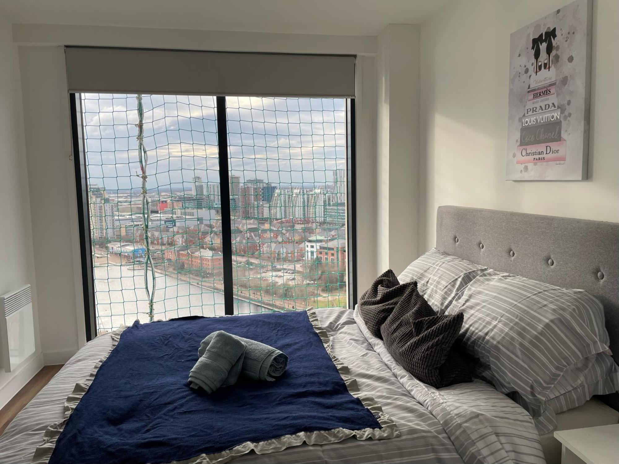 Quayside Penthouse 2 Bedroom Ensuite Near Media City & Manchester United Eksteriør billede