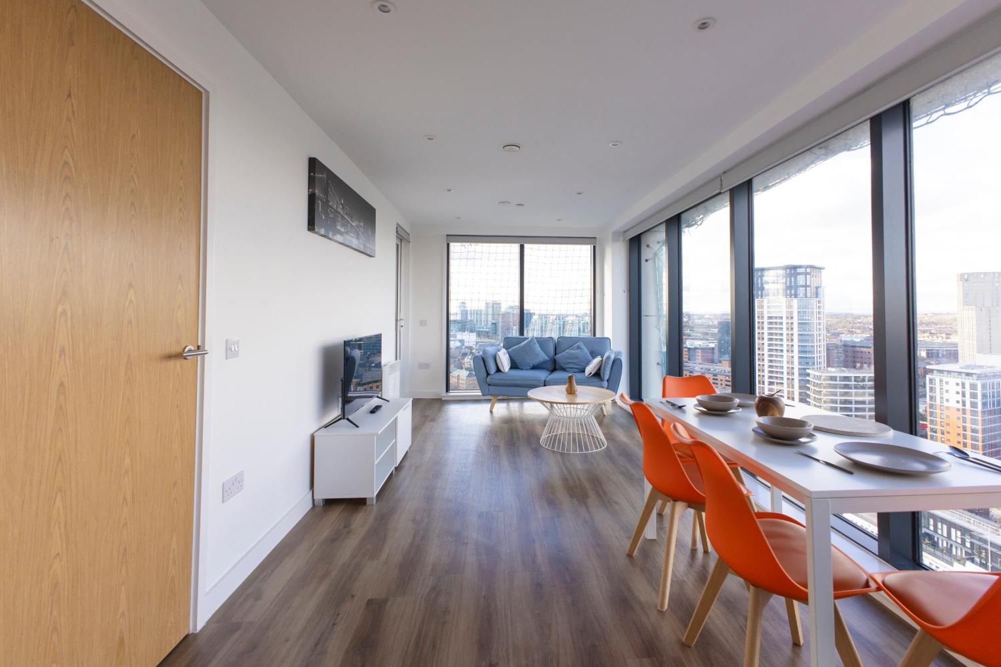 Quayside Penthouse 2 Bedroom Ensuite Near Media City & Manchester United Eksteriør billede